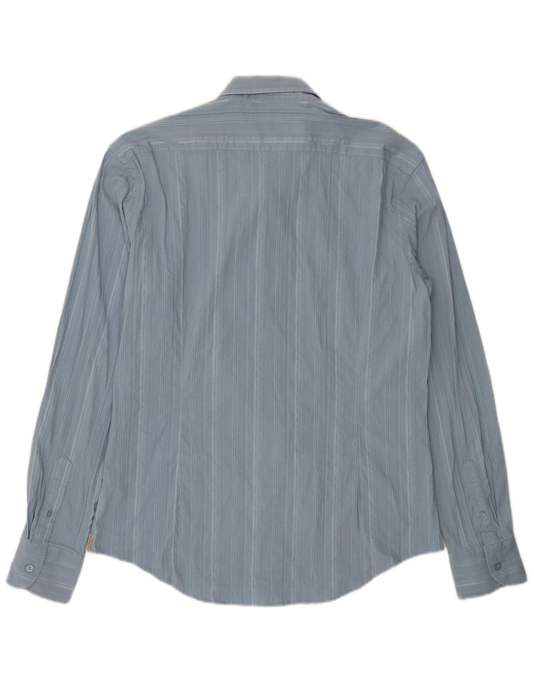 Мужская рубашка TED BAKER, размер 6, 2XL, хлопковая синяя полоска