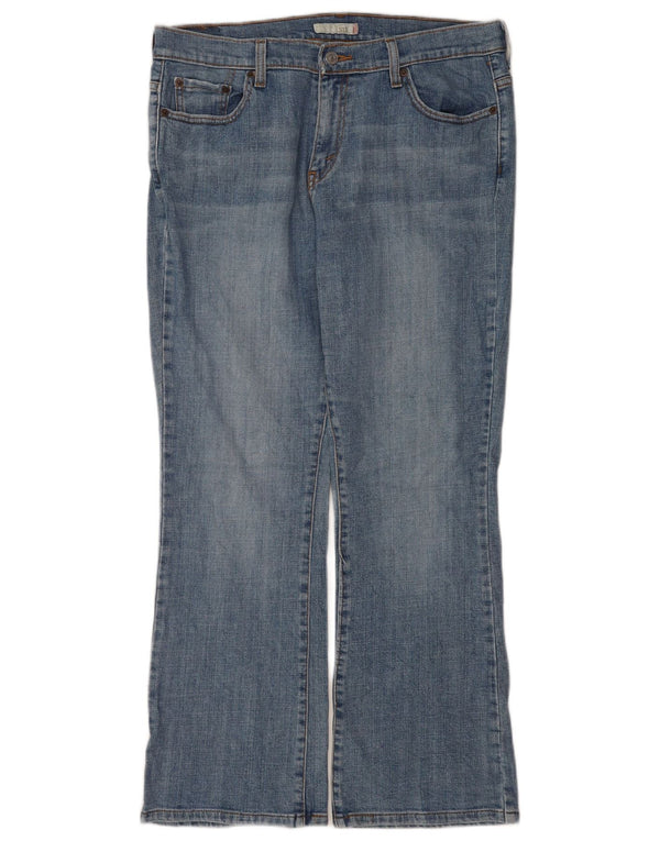 Женские джинсы Levi's 515 Bootcut, размер США 12, большие W32 L30, синий хлопок