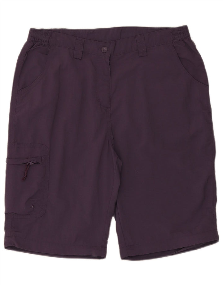 Женские шорты карго Mountain Warehouse UK 12, средние W32, фиолетовые