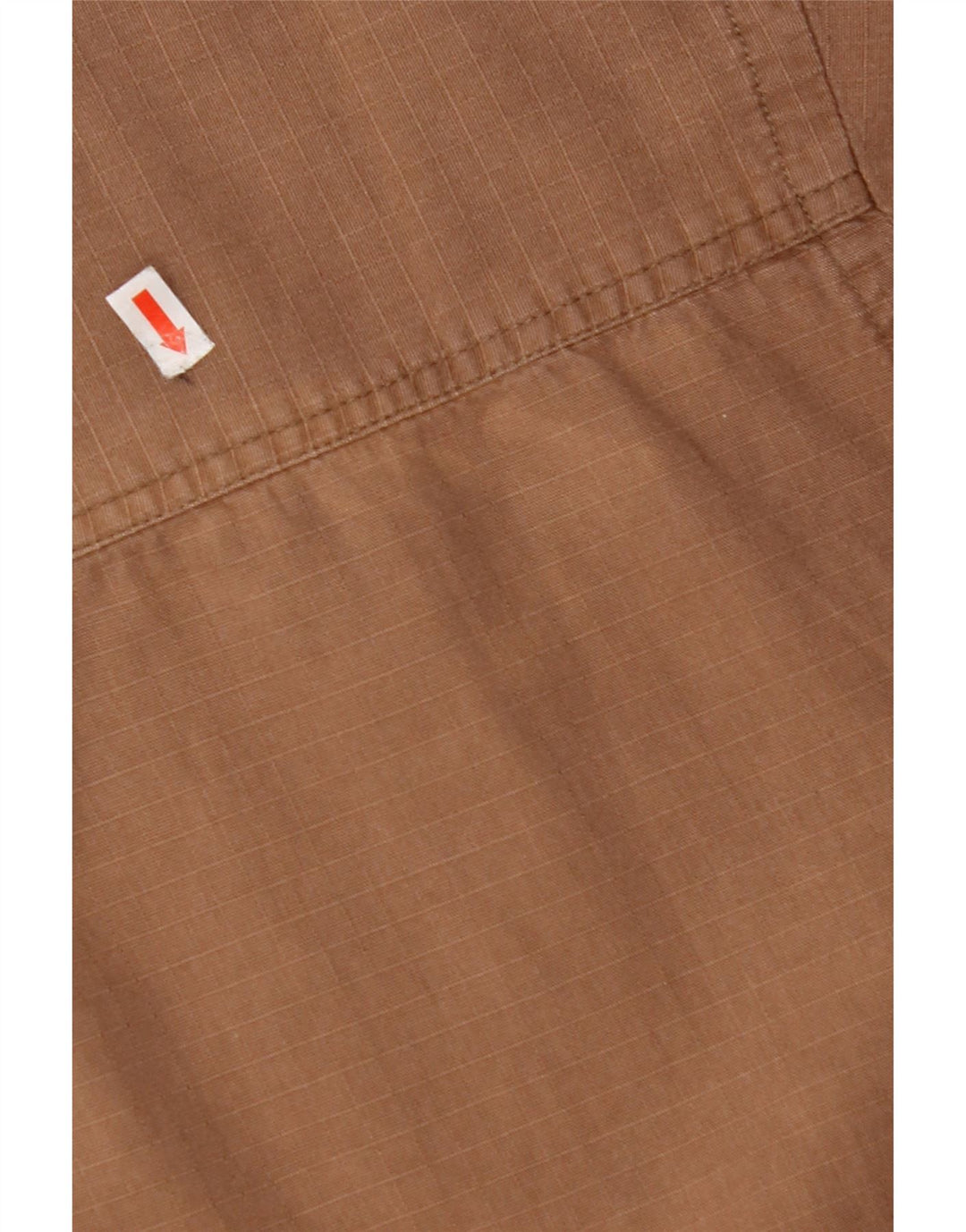 Мужская рубашка с коротким рукавом JEEP XL, коричневая клетка, хлопок