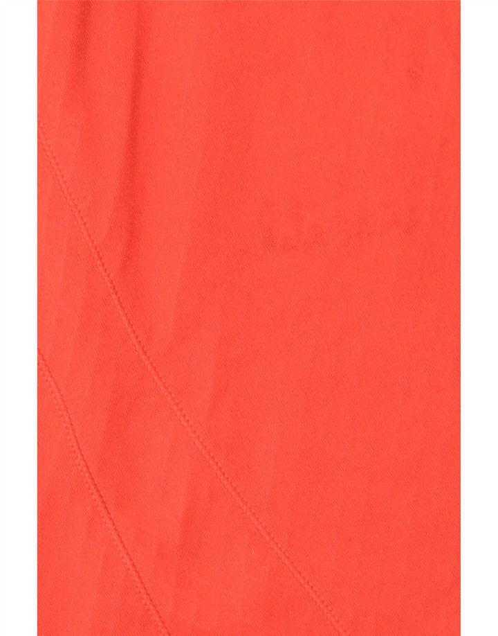 Женский джемпер с капюшоном Adidas UK 14, средний красный полиэстер