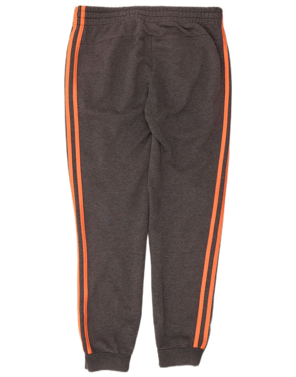 Женские спортивные брюки Adidas Joggers UK 14, хлопок среднего серого цвета
