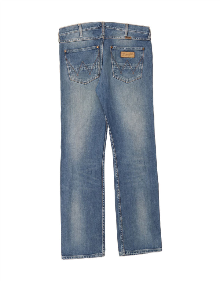 WRANGLER Mens Straight Jeans W33 L34 Blue Cotton Vintage Wrangler and Second-Hand Wrangler from Messina Hembry 