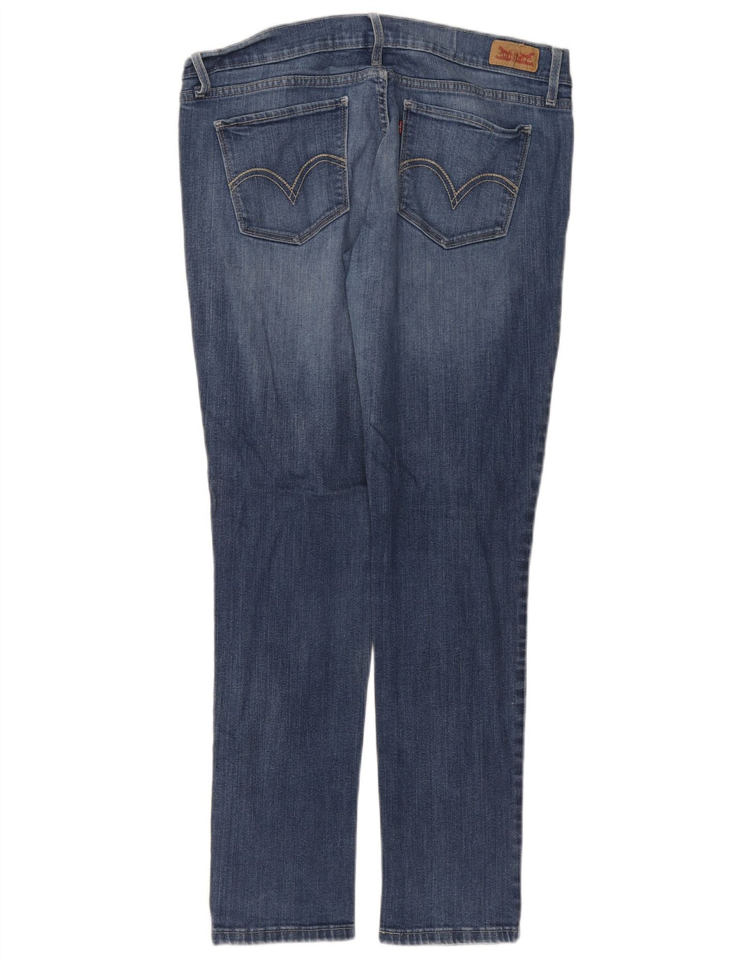Женские джинсы скинни LEVI'S 524 W31 L32 Синие, хлопок