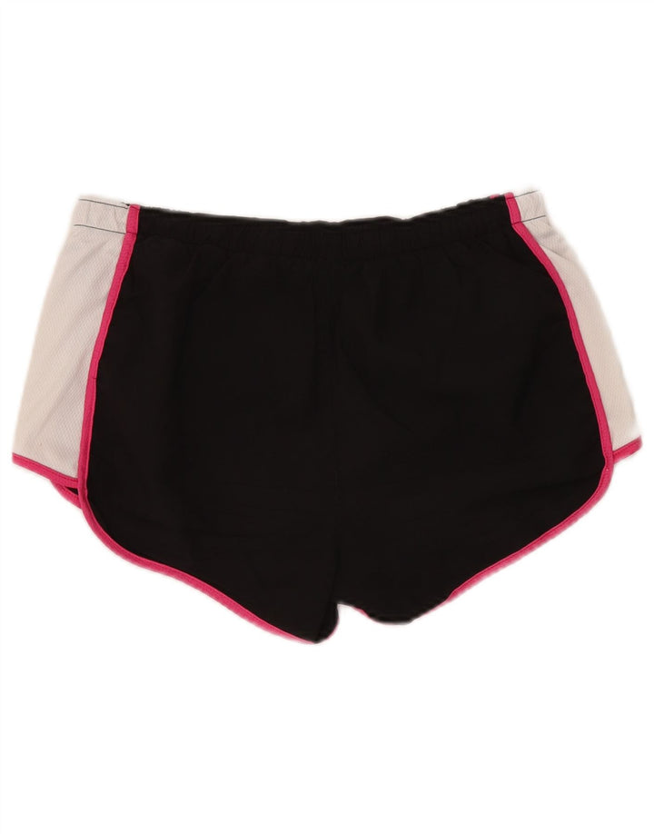 Женские спортивные шорты Puma UK 12, средние, черные, с цветными блоками