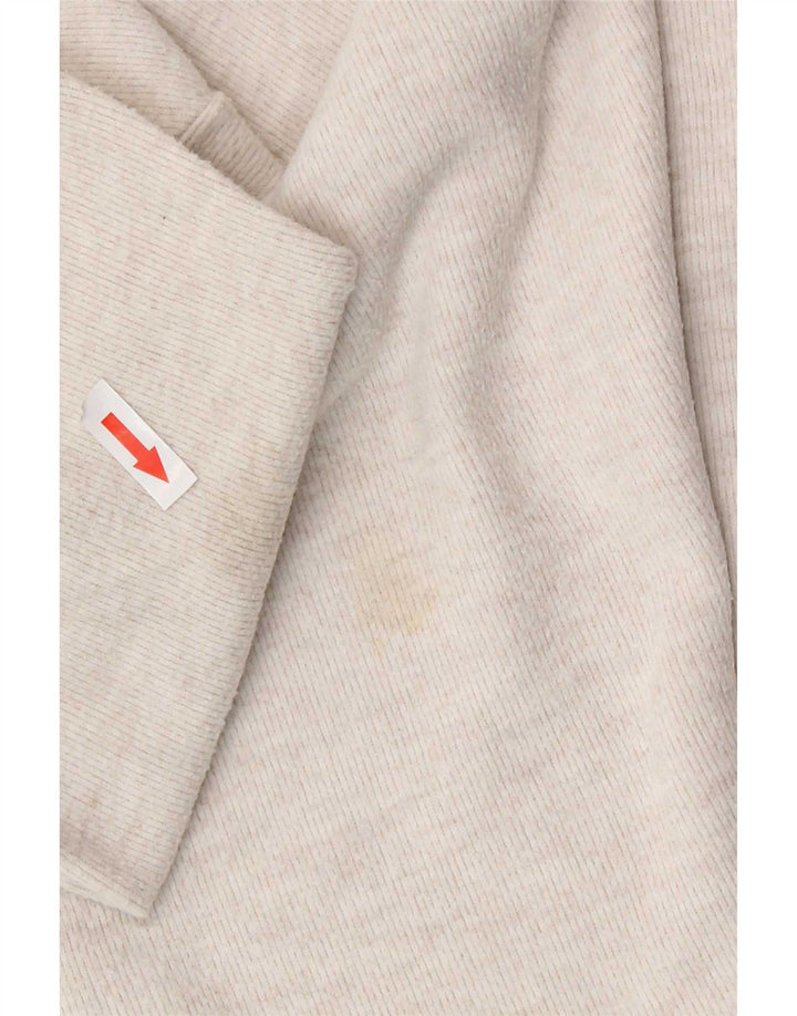 Женский оверсайз-топ Zara с длинным рукавом UK 16, большой Off White