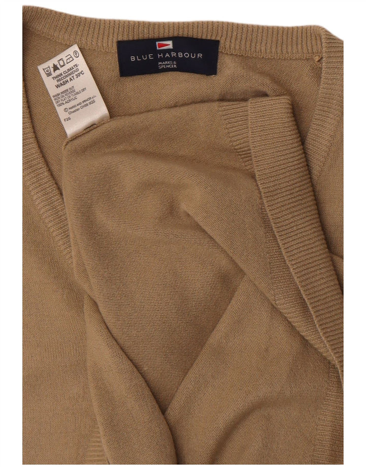 Мужская майка Marks & Spencer Blue Harbour Vest XL, бежевый акрил