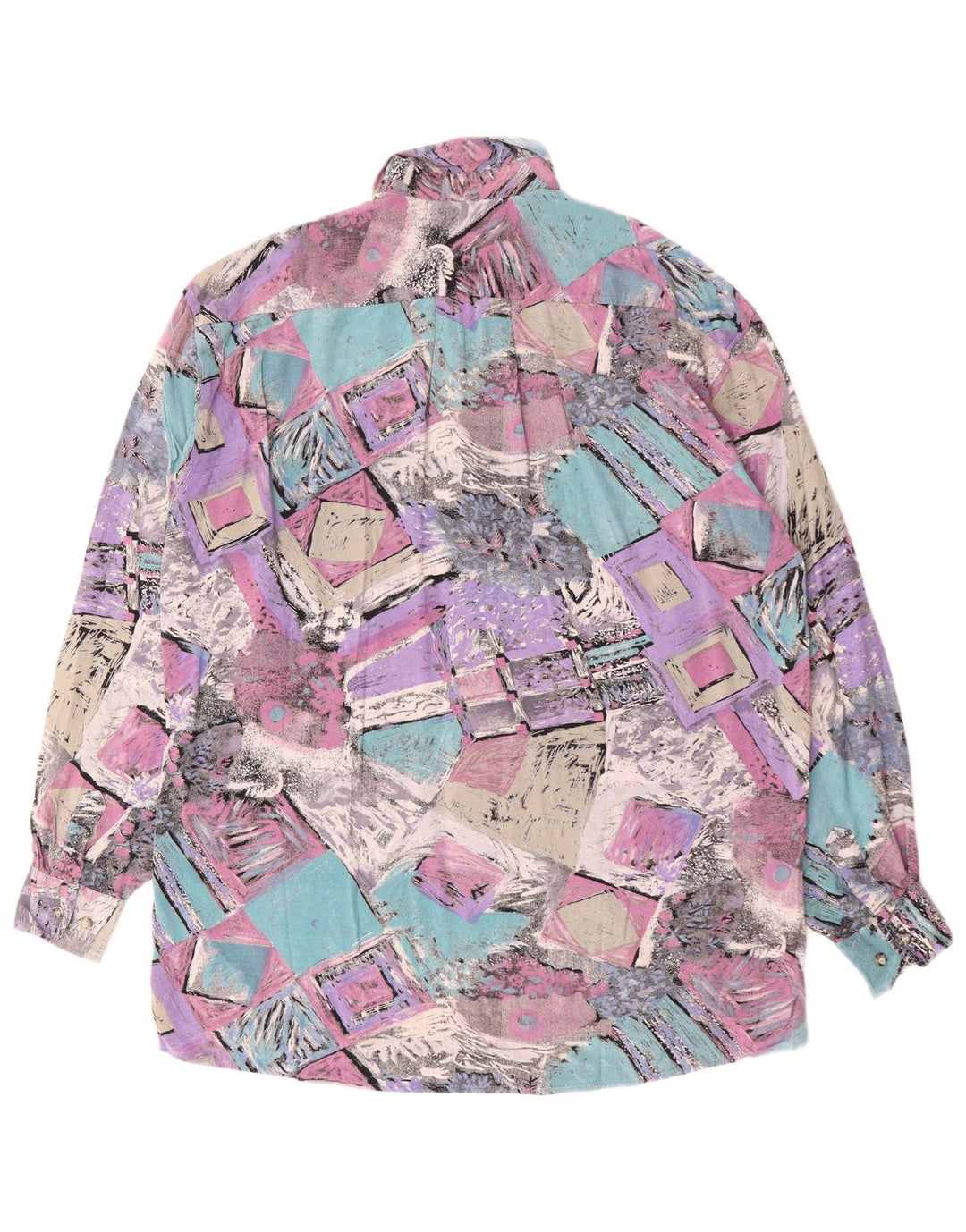 Рубашка мужская DORNBUSCH размер 39/40 средняя разноцветная лоскутная вискоза