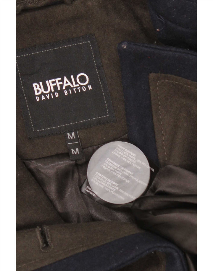 Женское двубортное пальто Buffalo David Bitton UK 12, средний хаки
