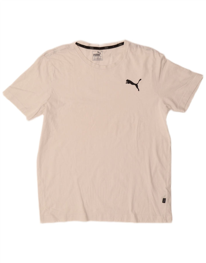 Мужская футболка PUMA Top Medium White Cotton