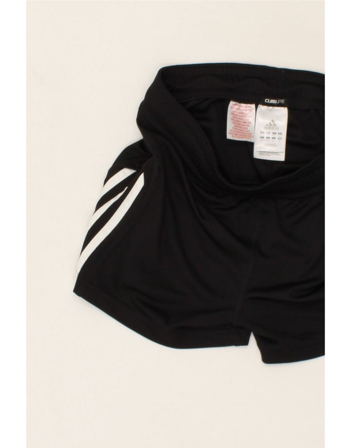 ADIDAS Boys Climalite Sport Shorts 11-12 Years Black Polyester Vintage Adidas and Second-Hand Adidas from Messina Hembry 