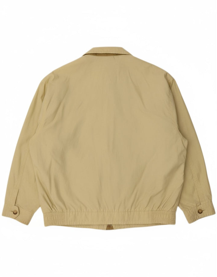 JUPITER Mens Bomber Jacket IT 50 Large Yellow Cotton