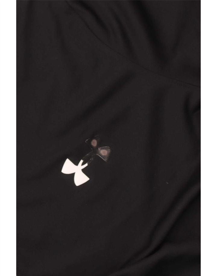 Мужская спортивная куртка Under Armour XL, черный полиэстер с цветными блоками
