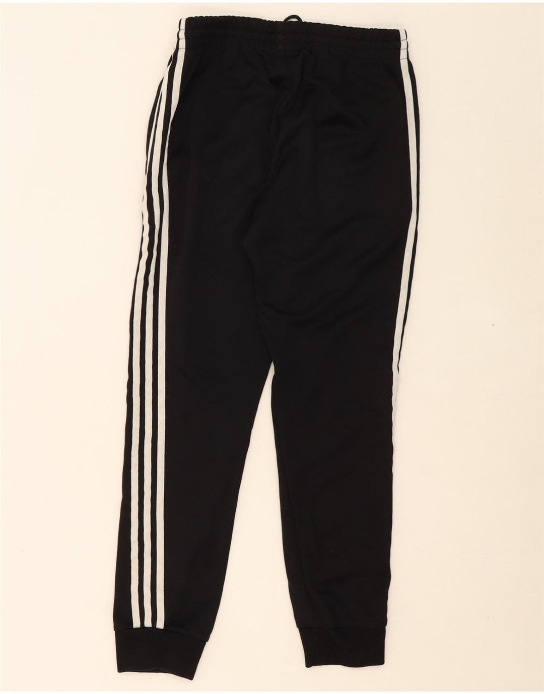 ADIDAS Mens Tracksuit Trousers Joggers Medium Black Polyester Vintage Adidas and Second-Hand Adidas from Messina Hembry 
