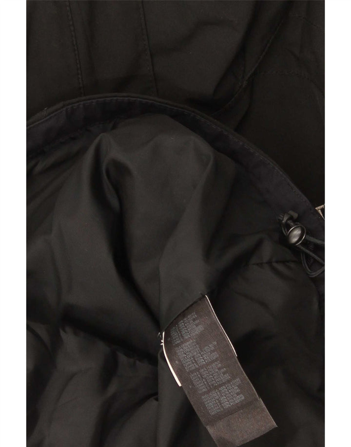 Женская большая ветровка с капюшоном The North Face, Великобритания 10, маленькая, черная