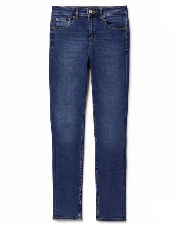 Женские джинсы Marks & Spencer The Lily Slim UK 12, средние W28 L30, синие, хлопок