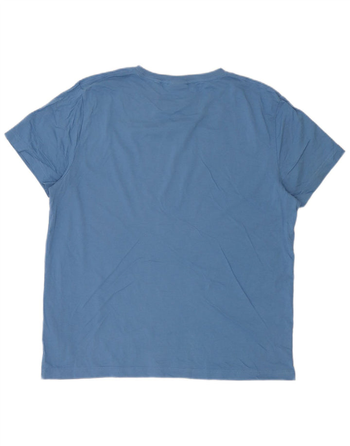 Мужская футболка Gant Top XL, синяя, хлопок