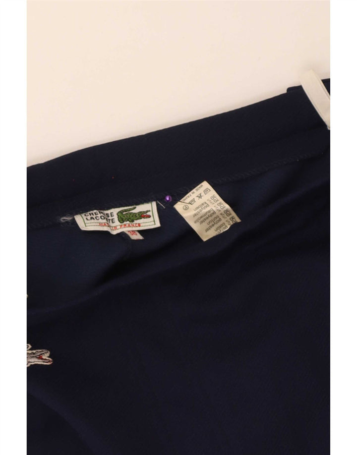 Lacoste Женская мини-юбка EU 38 Medium W24 Темно-синий полиэстер