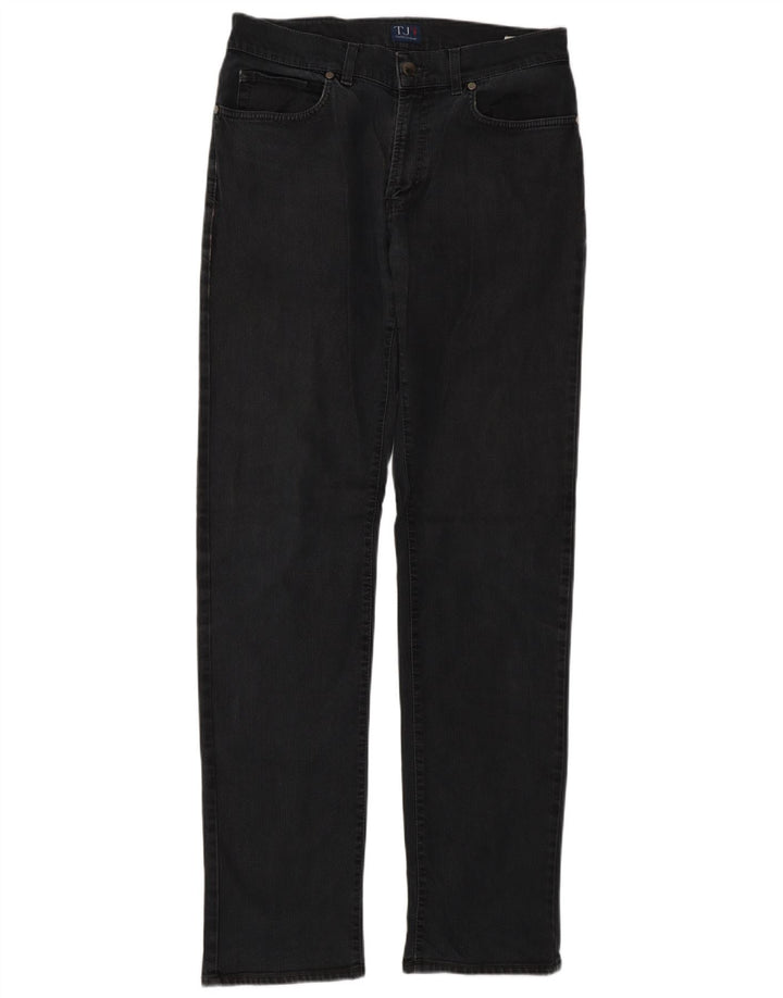 Мужские прямые джинсы Trussardi W33 L34 темно-синие, хлопок