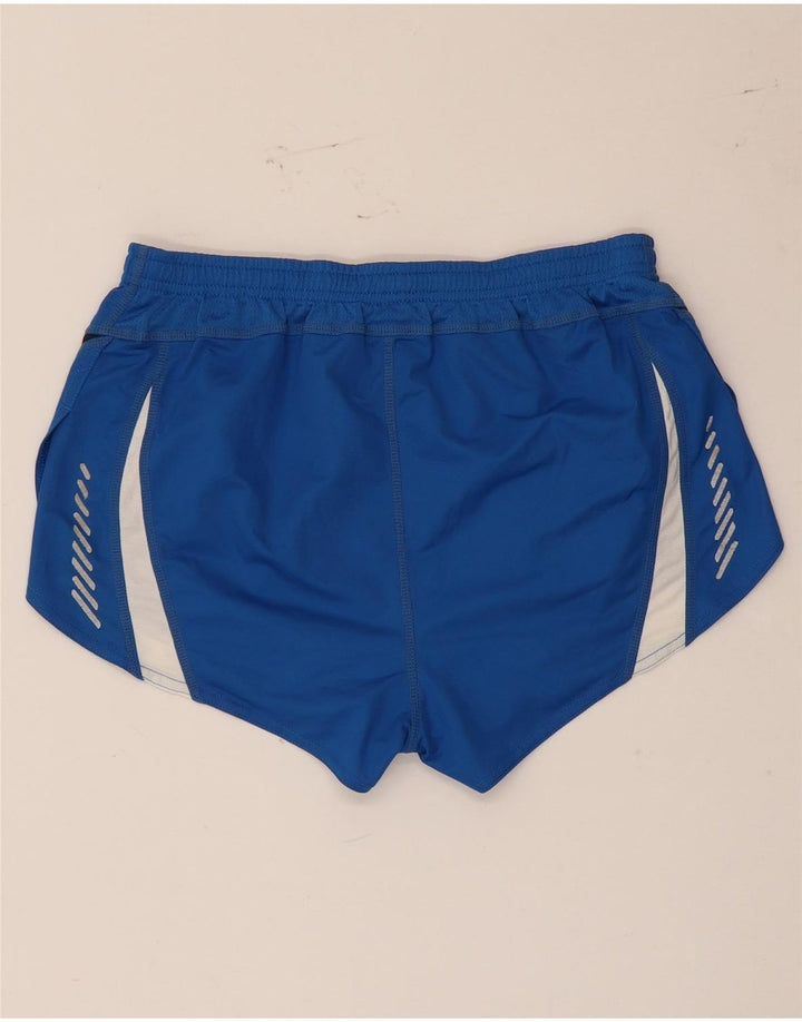 Женские шорты для плавания Asics XL, синие, полиэстер с цветными блоками