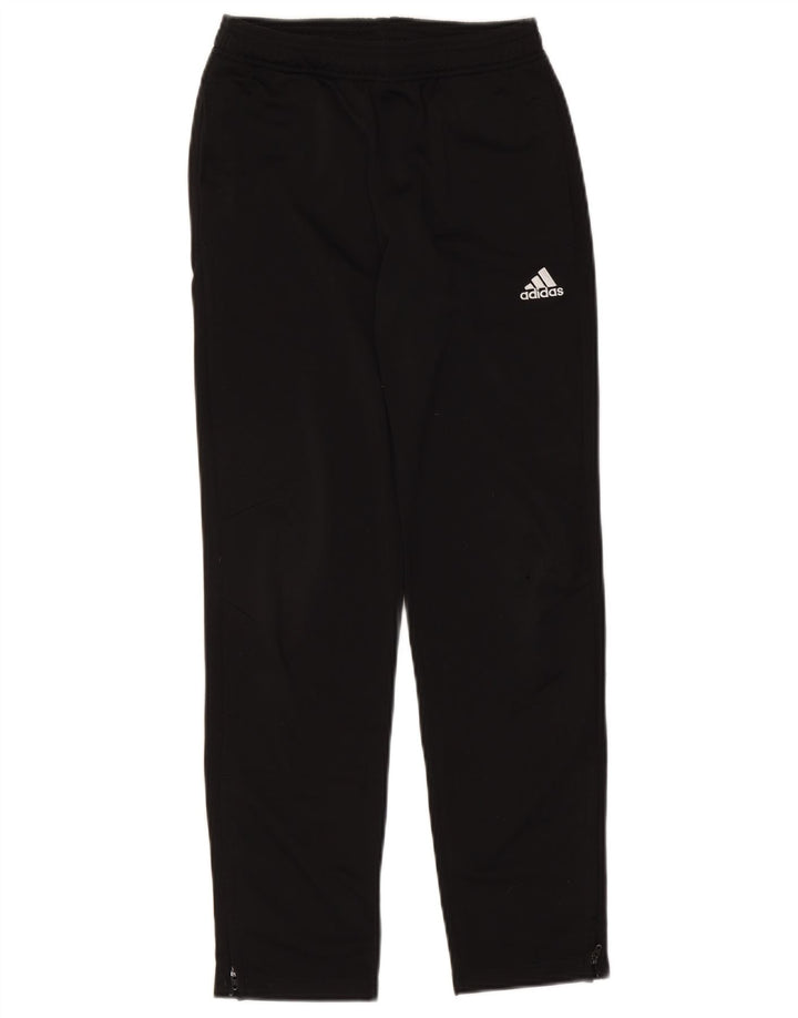Спортивные брюки Adidas для мальчиков 11-12 лет, черный полиэстер