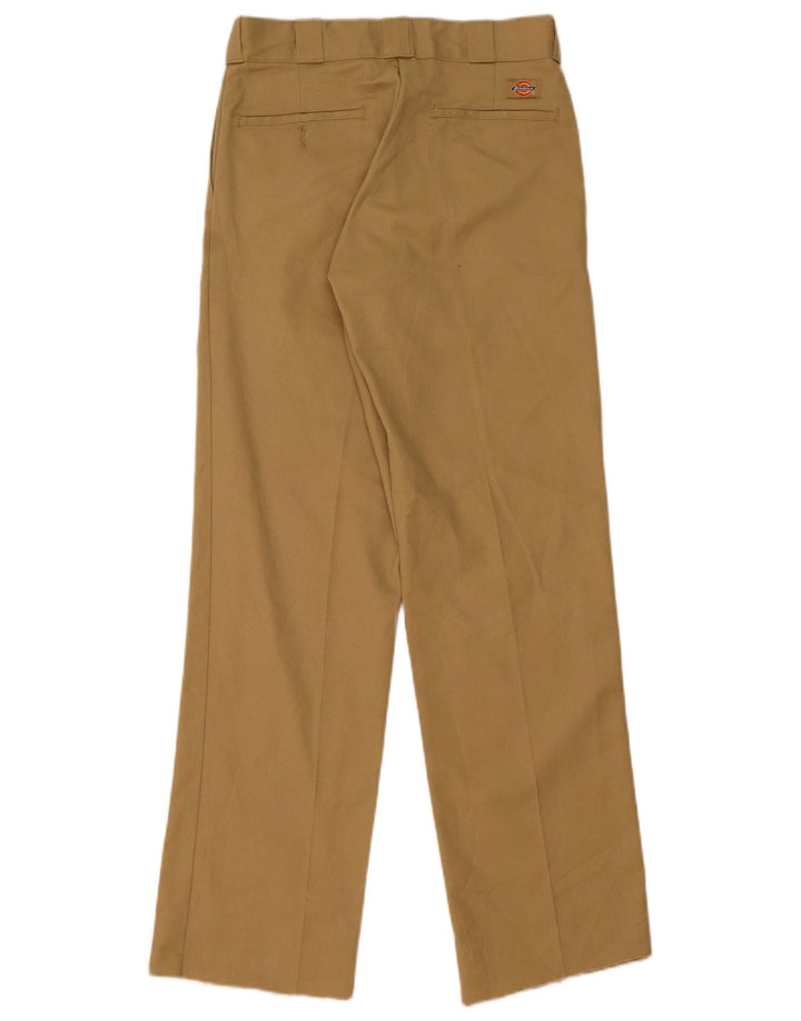 Мужские прямые брюки чинос Dickies W30 L32 коричневые из полиэстера