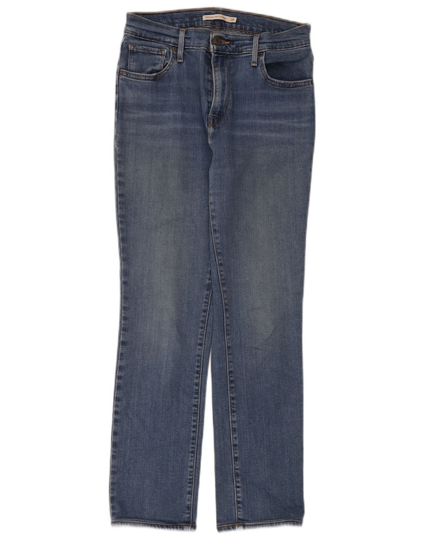 Женские прямые джинсы Levi's 724 с высокой посадкой W28 L28 синие