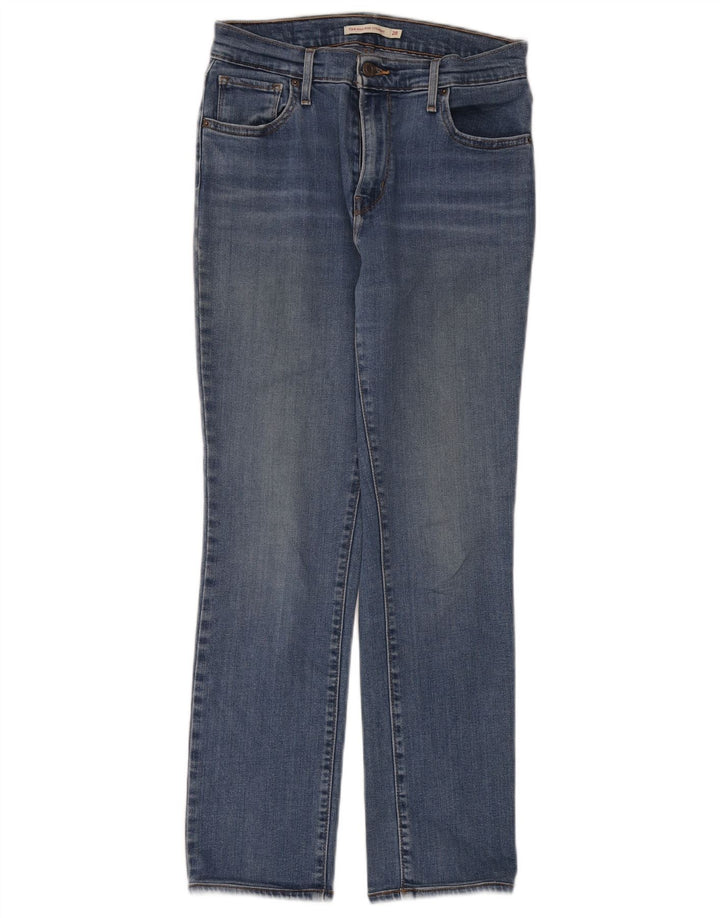 Женские прямые джинсы Levi's 724 с высокой посадкой W28 L28 синие