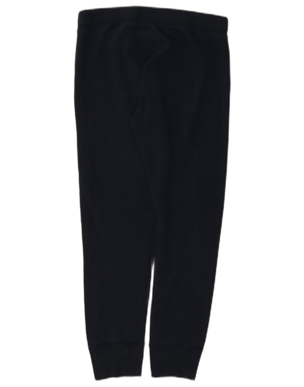 Женские спортивные брюки с графическим рисунком Hollister, джоггеры UK 12, средние, темно-синие