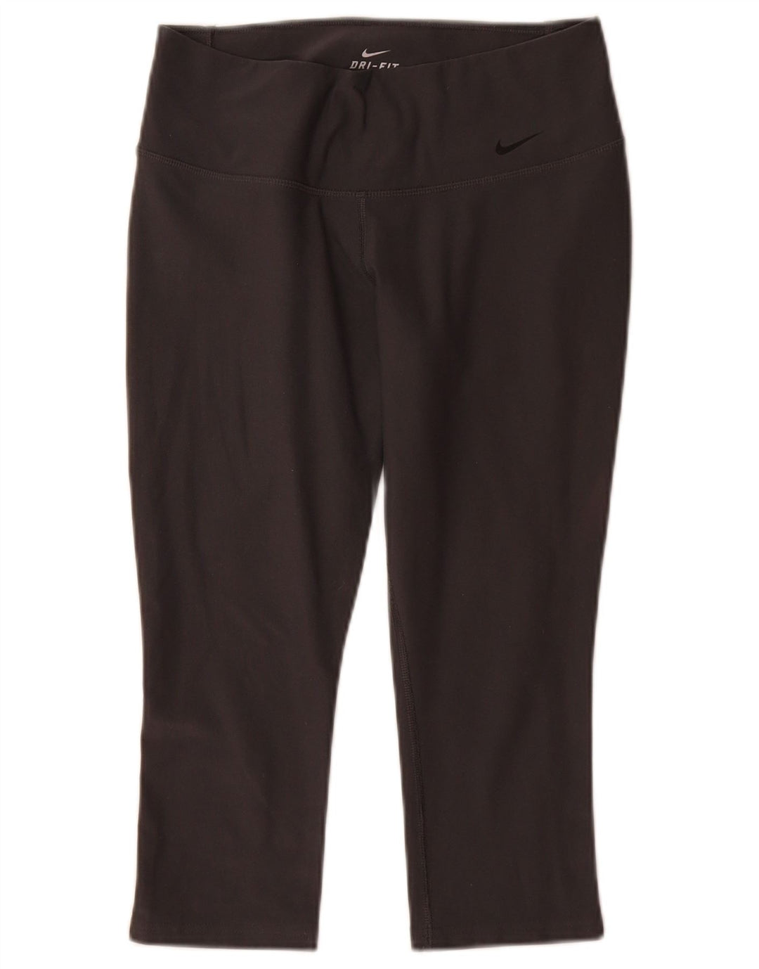 Женские леггинсы-капри Nike Dri Fit UK 8, маленькие черные