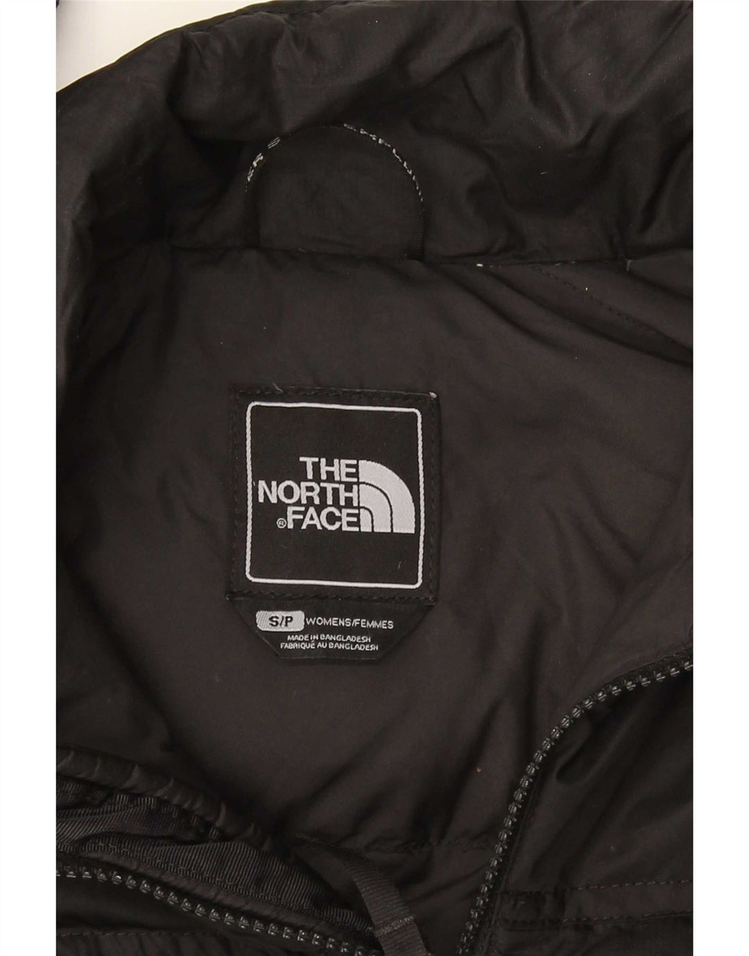 Женская стеганая куртка The North Face UK 10, маленькая, черный нейлон