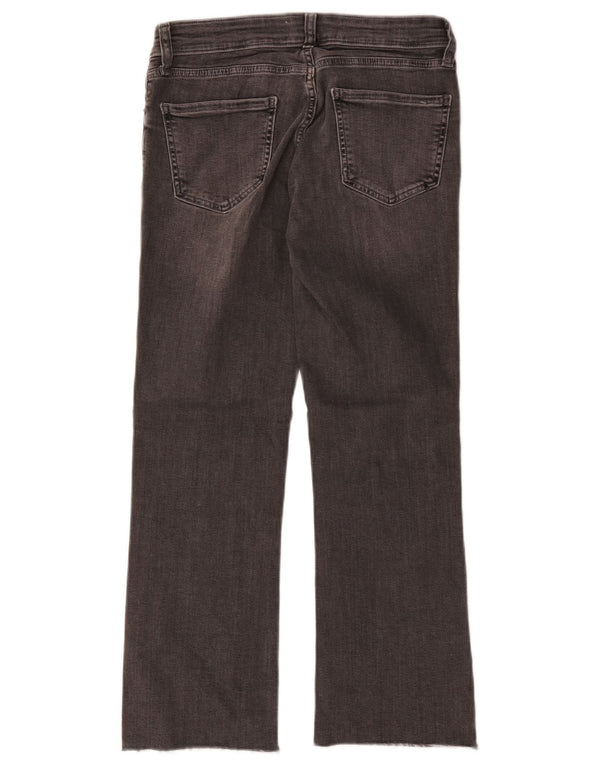 Женские прямые джинсы Zara EU 36 XS W26 L26 Серые