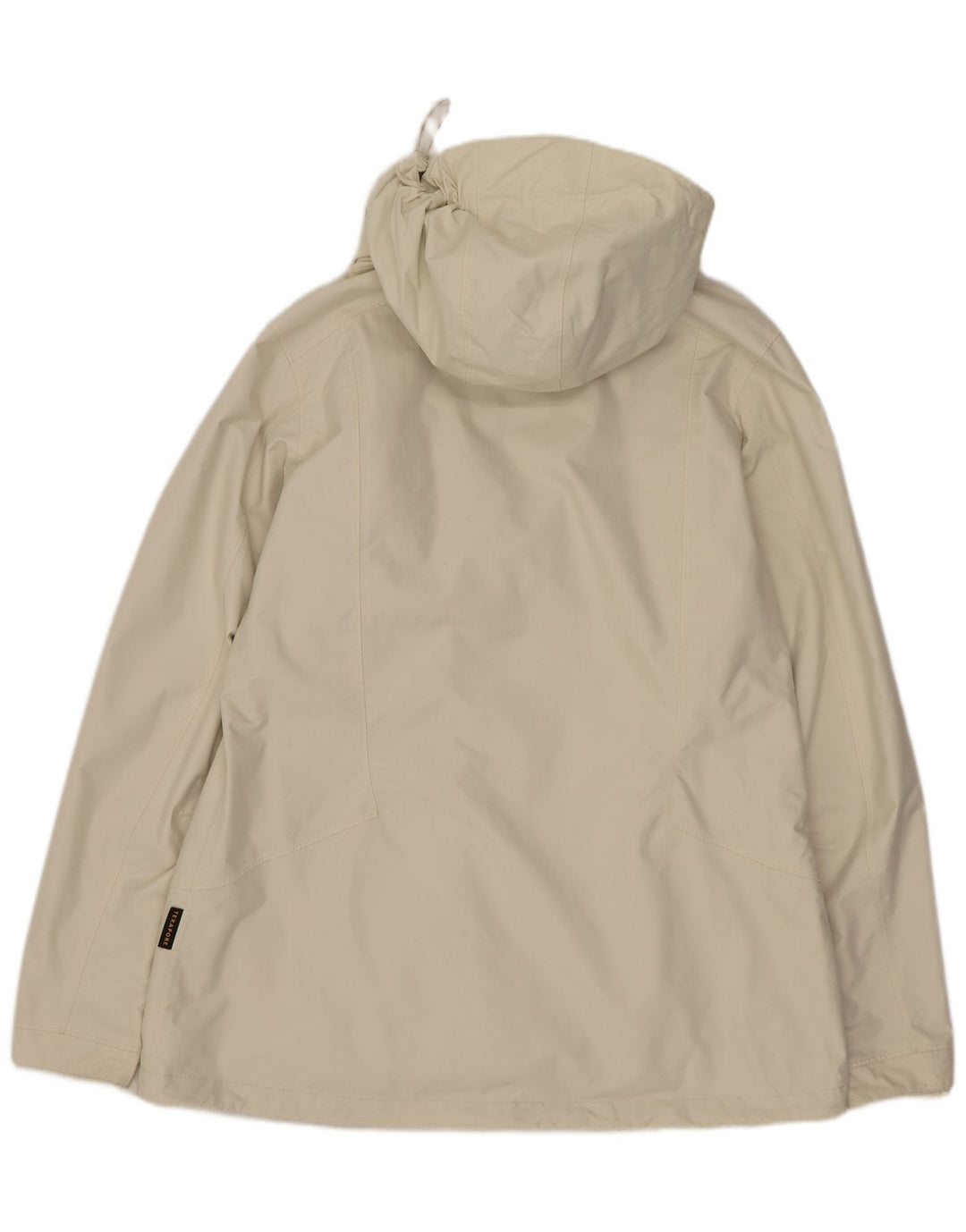 Женская ветровка с капюшоном Jack Wolfskin UK 16, большая, бежевая, полиамид