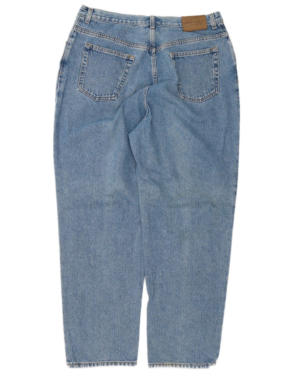 Женские джинсы стандартного кроя Ralph Lauren, США 16, XL, W34, L29, синие, хлопок
