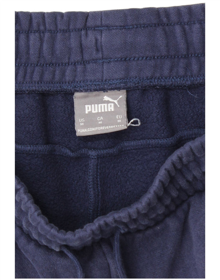 Мужские спортивные брюки Puma, джоггеры, средние, темно-синие