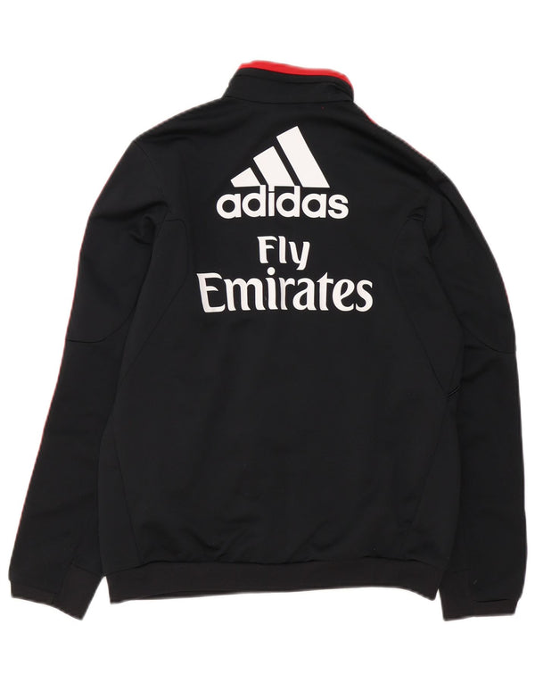 Спортивный костюм Adidas для мальчиков AC Milan с графическим рисунком, верхняя куртка 11-12 лет, черный