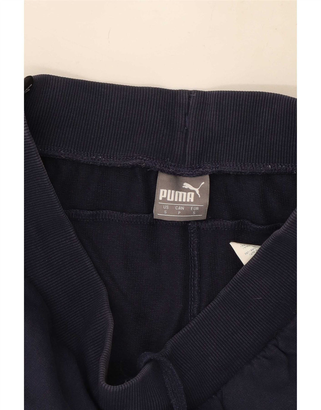 Мужские спортивные шорты Puma с рисунком, маленькие, темно-синие, хлопковые
