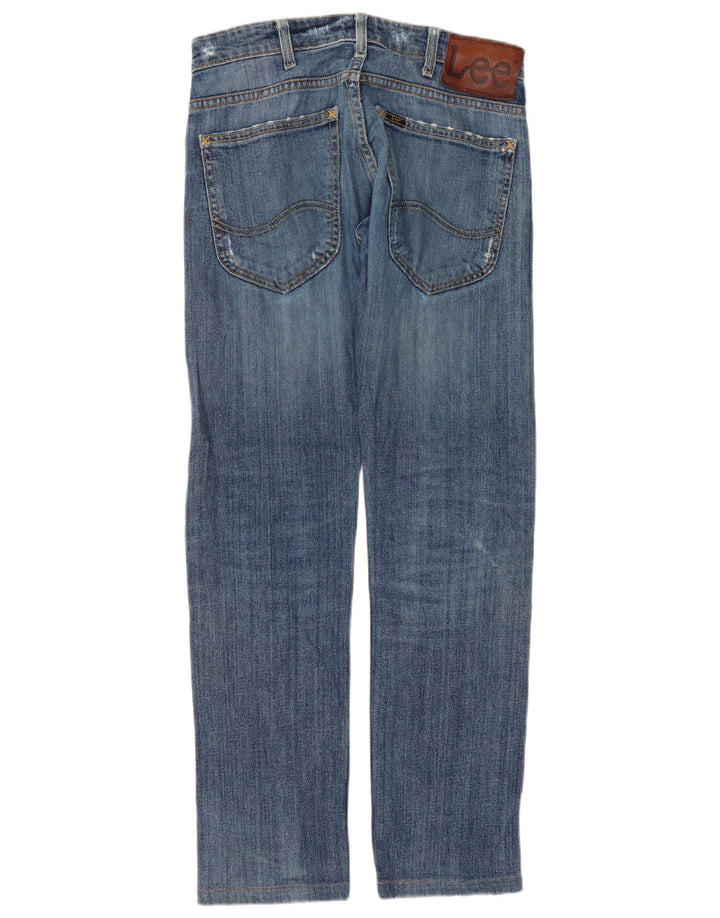 Мужские джинсы Lee Powell Slim W29 L30, синий хлопок