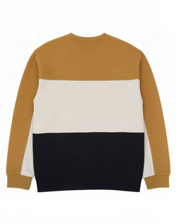 Женский свитер Zara UK 14, средний разноцветный хлопок с цветными блоками