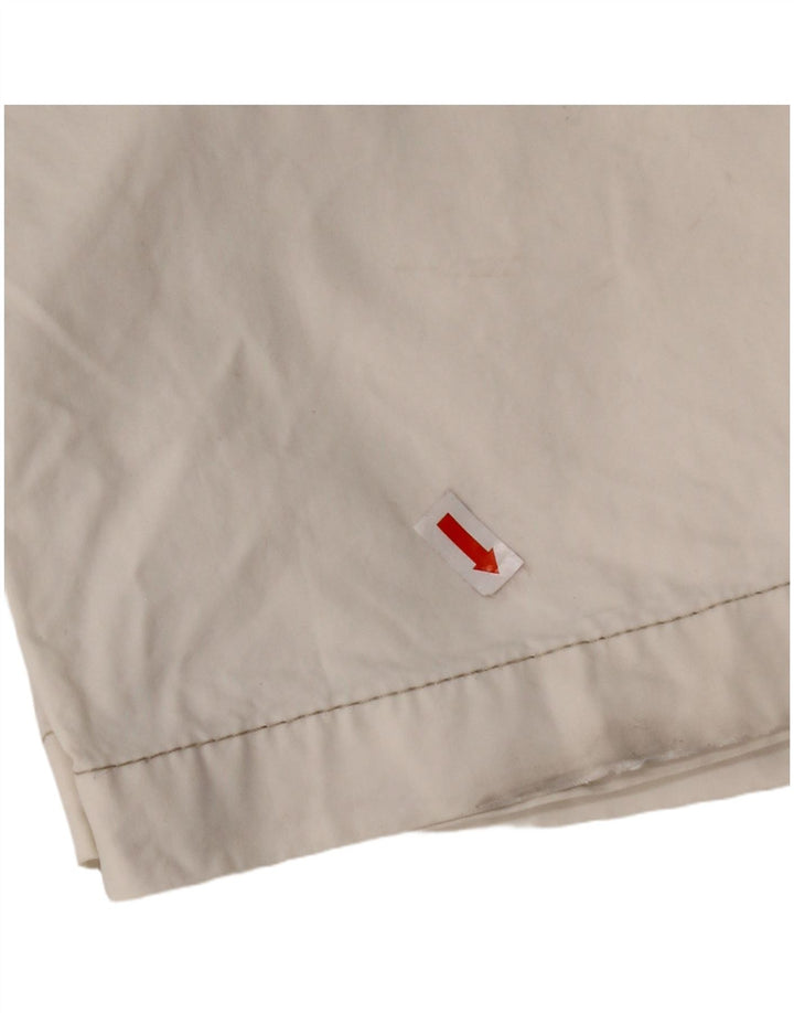 Мужские прямые повседневные брюки MURPHY & NYE W33 L32, белый хлопок