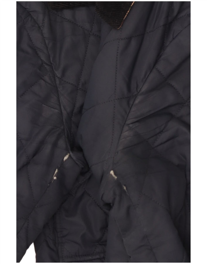 Женская стеганая куртка Barbour UK 12 Medium Navy Blue
