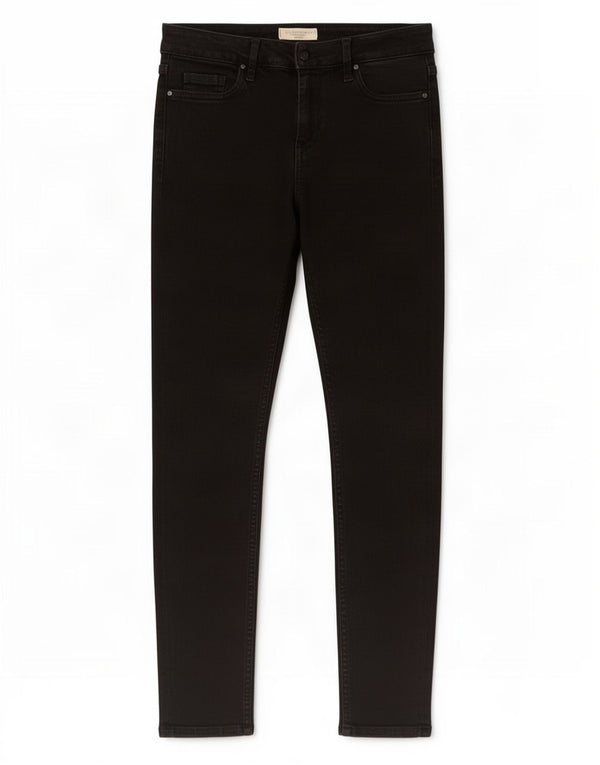Женские джинсы скинни Topshop W26 L24, черный хлопок