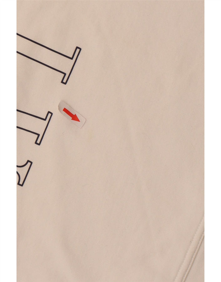 Женский джемпер оверсайз с рисунком Gap UK 10, маленький белый