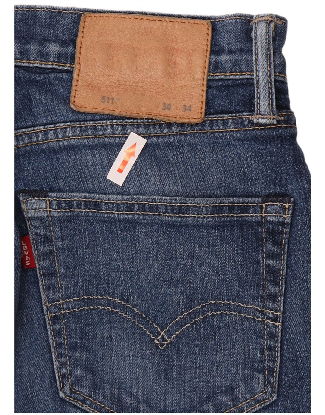 Женские джинсы Levi's Slim 511 W30 L32 синие, хлопок