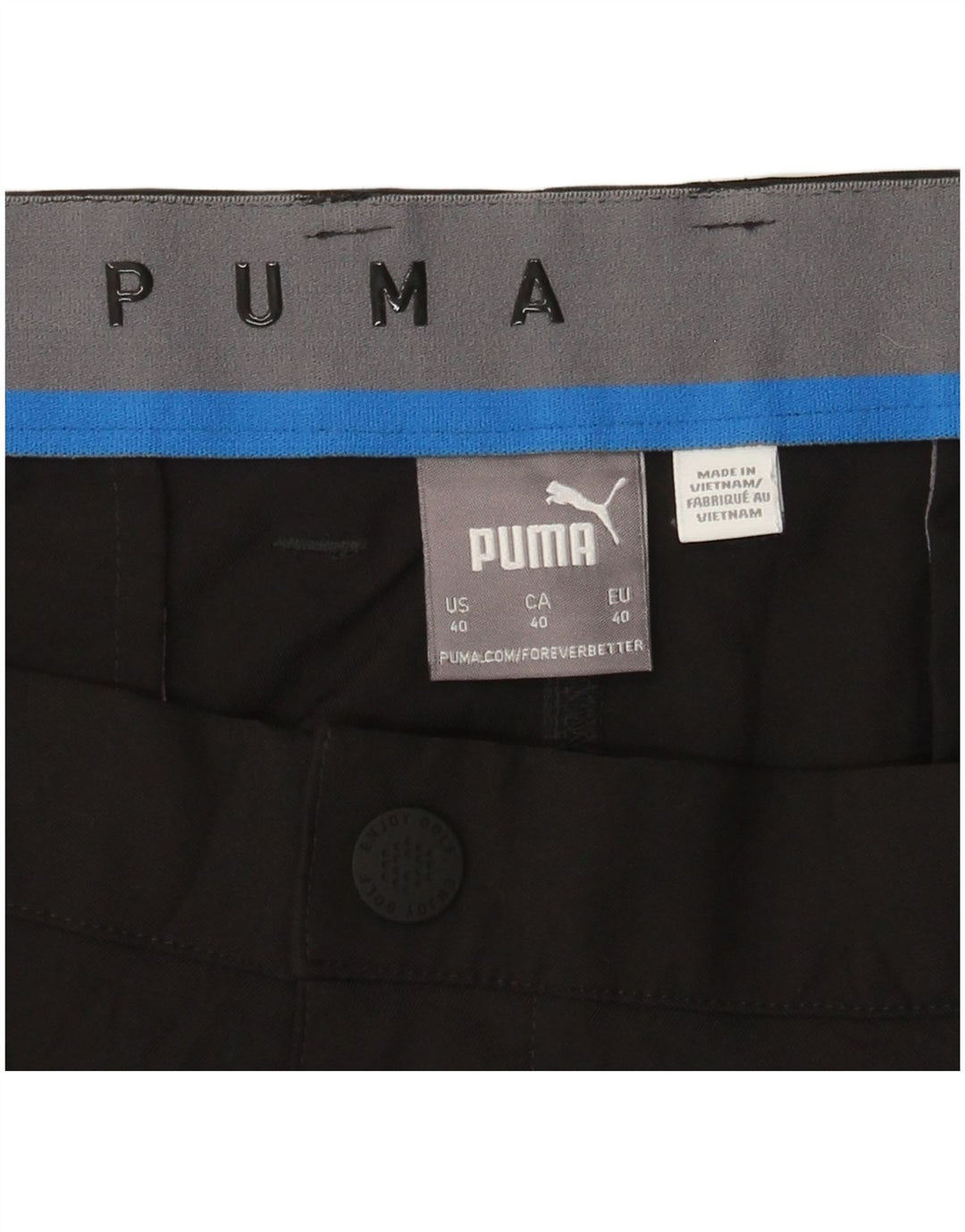 Мужские шорты чинос PUMA W40 XL черные