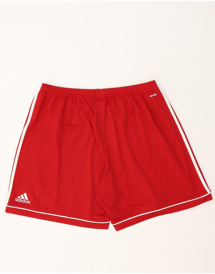 Мужские спортивные шорты Adidas Climalite 2XL, красный полиэстер