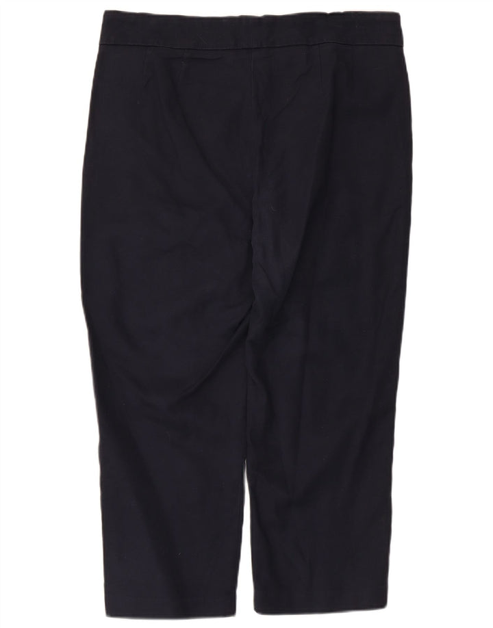 Женские капри Marks & Spencer UK 12 Medium W34 L22 Темно-синие
