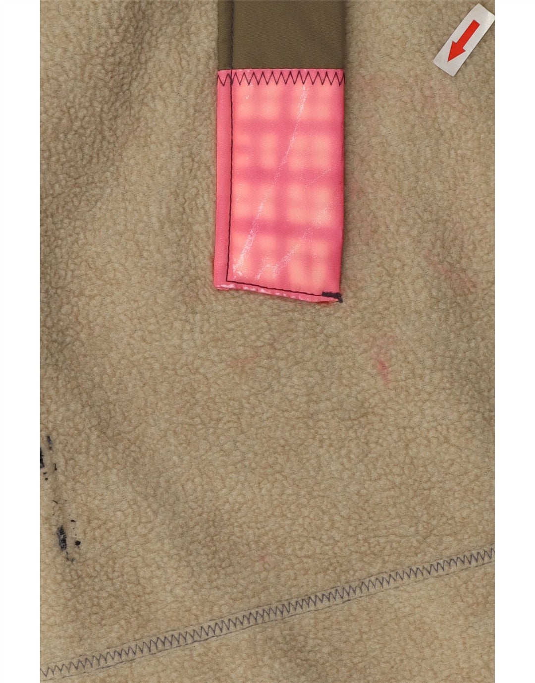 Мужская флисовая куртка Murphy & Nye UK 44 2XL зеленая, акрил с цветными блоками