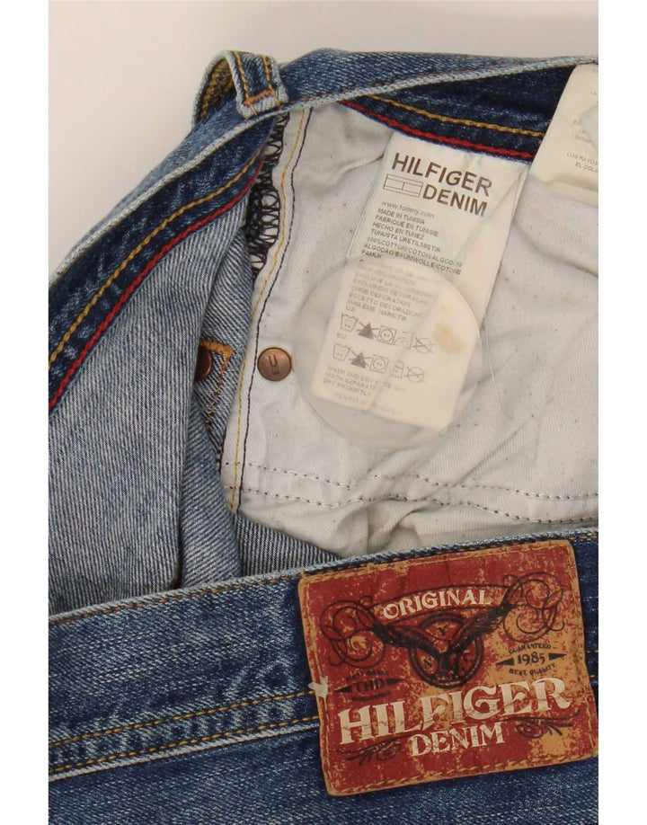 Мужские прямые джинсы Tommy Hilfiger W33 L32 синие, хлопок