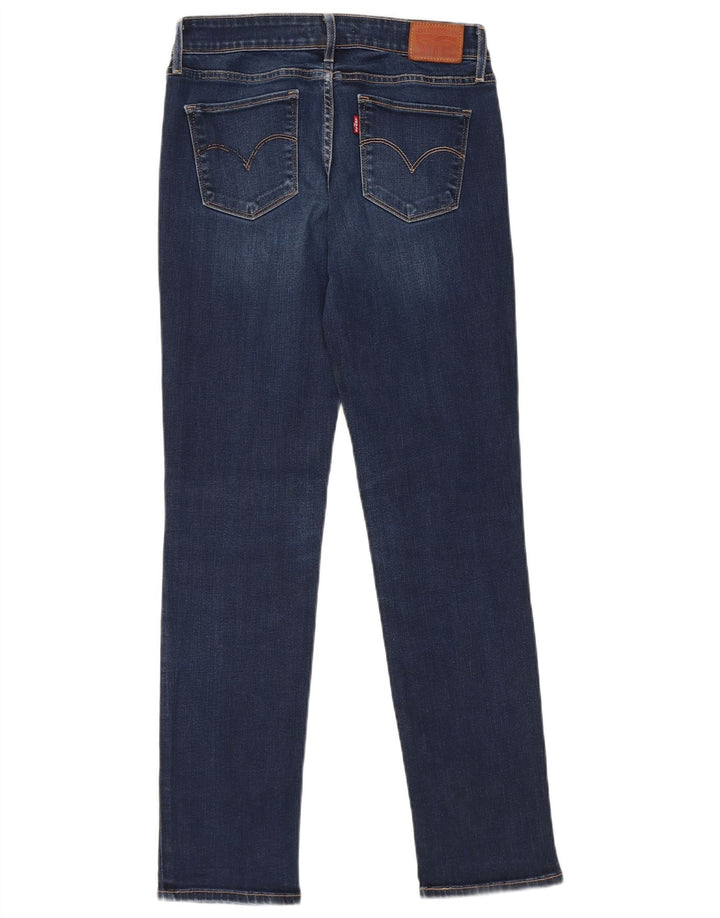 Женские джинсы Levi's 712 Slim W28 L30 Темно-синие, хлопок
